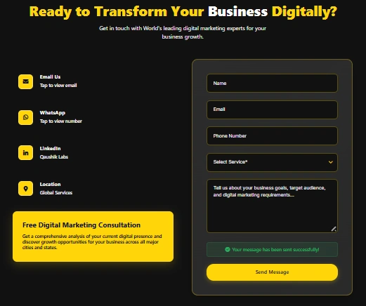 Website Form Lead