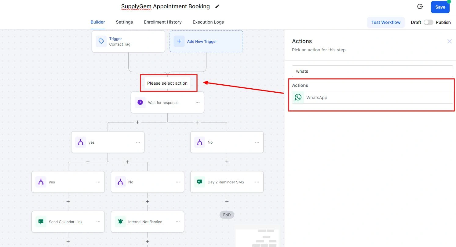 GoHighLevel Whatapp Integration