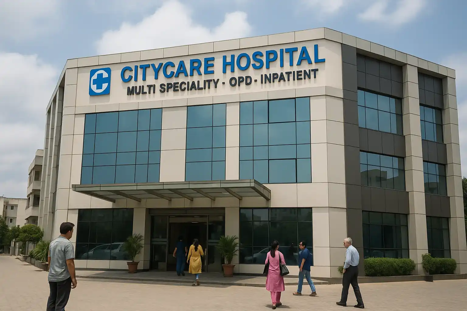 Patient Going to City Care Hospital