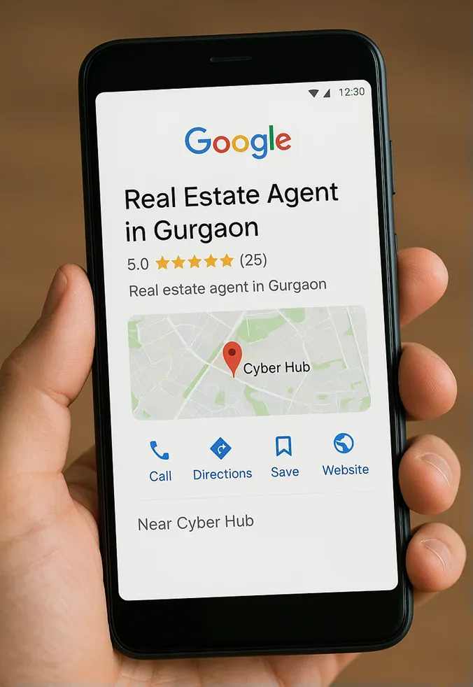 Google Business Profile optimization for real estate agents