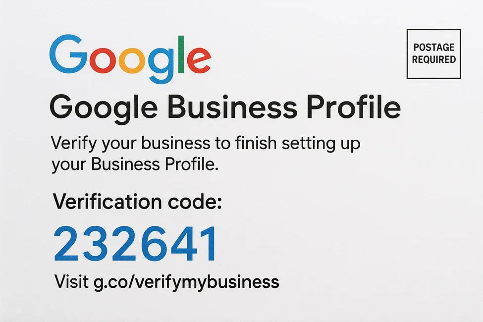 Google Business Profile verification process for interior designers in Gurgaon