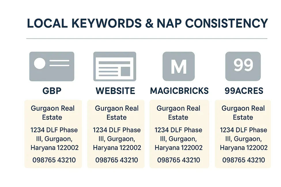 Google Maps Category Selection for Realtors