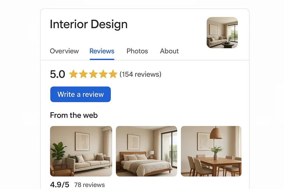 Local SEO guide for interior designers