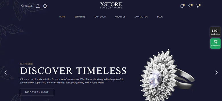 Luxury Jewelry Store WordPress Theme