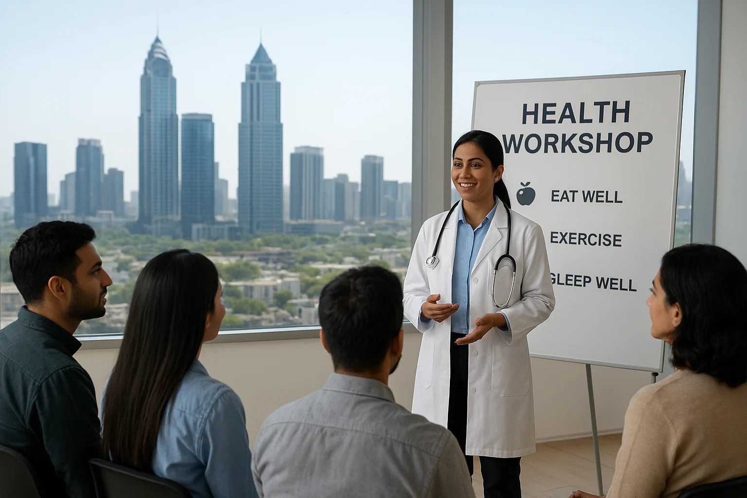 Health campaigns in Gurgaon schools and gyms