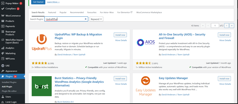 All in One SEO plugin settings WordPress