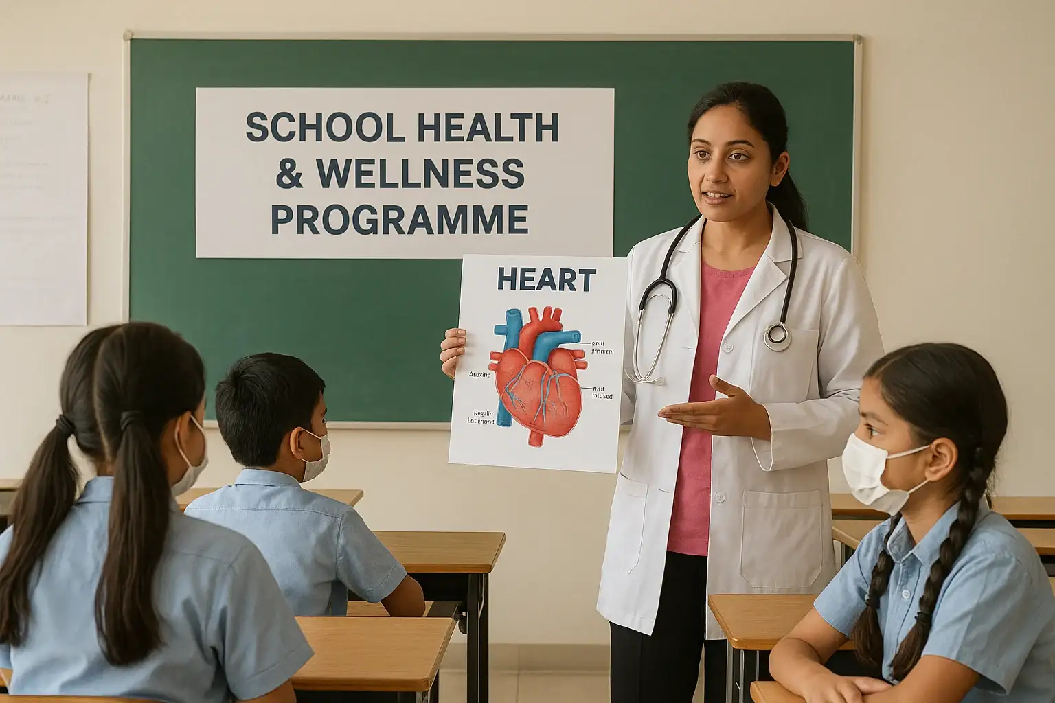 School Health & Wellness Programme implementation in Gurgaon