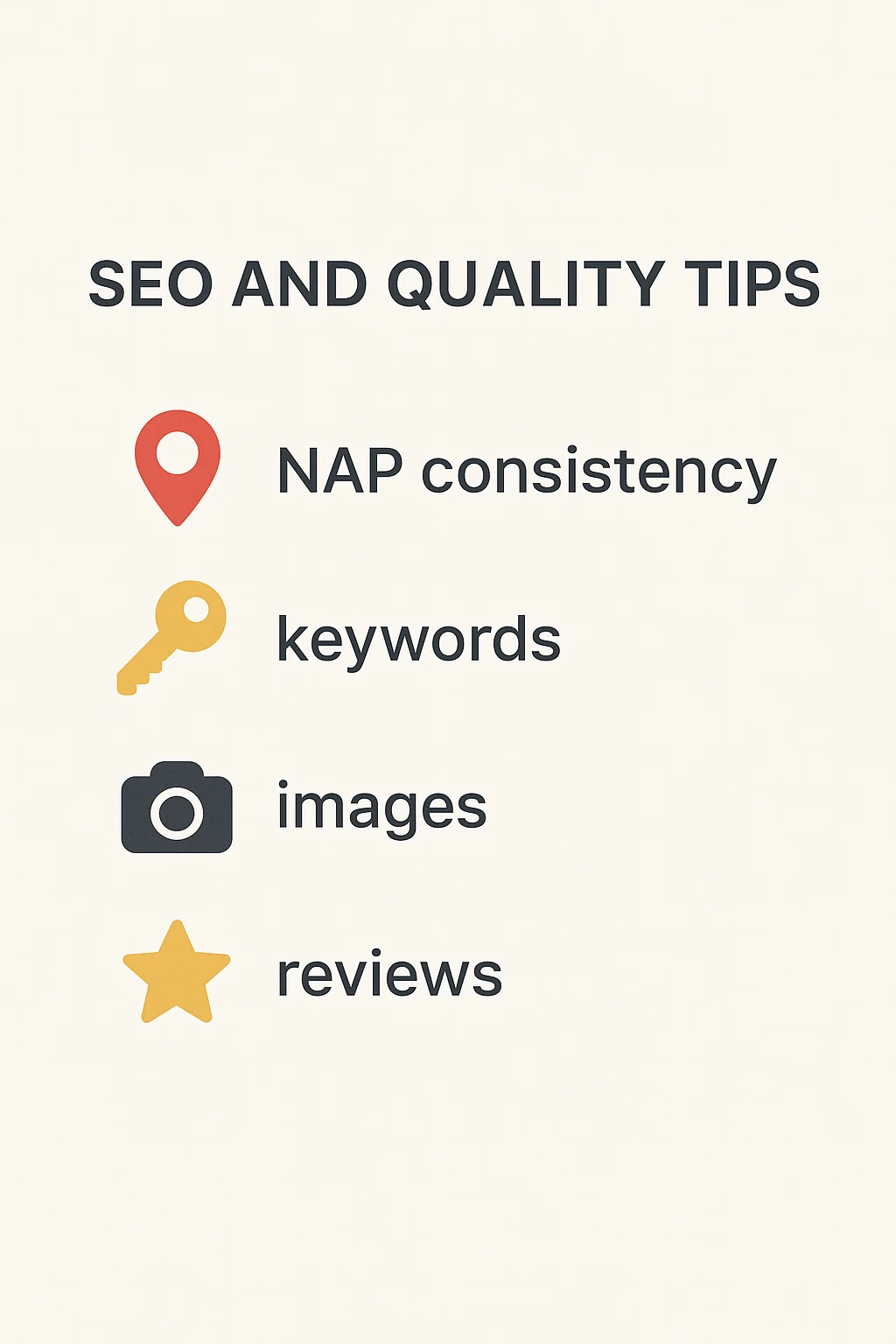 SEO optimization for business directory listings