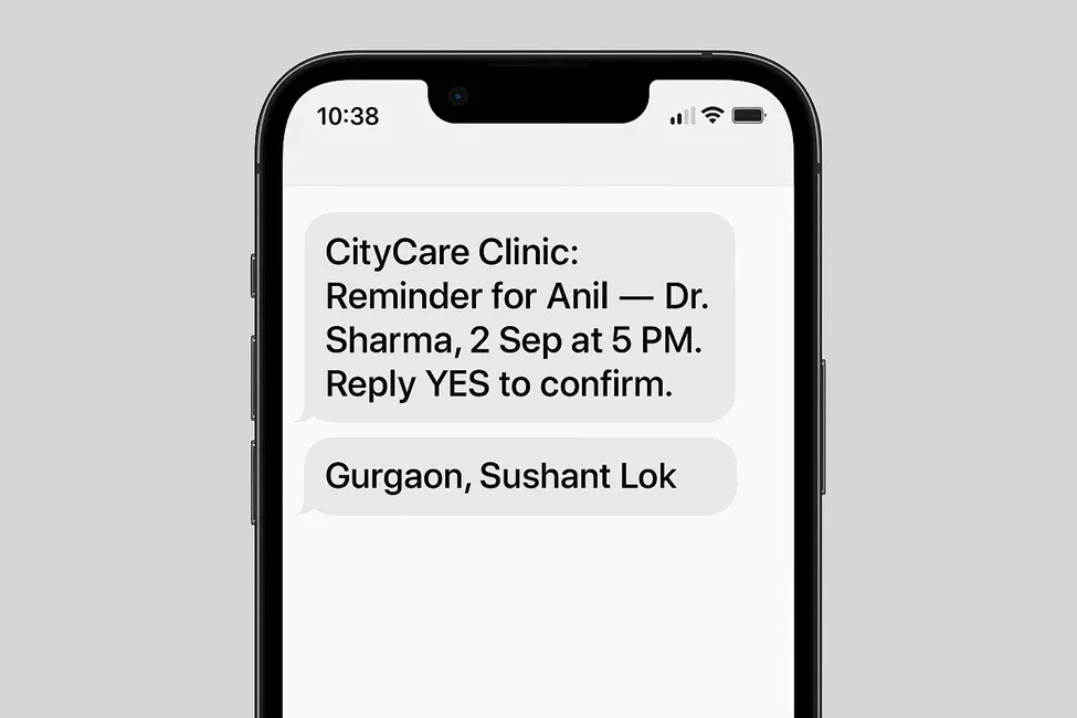 SMS reminder success statistics and outcomes
