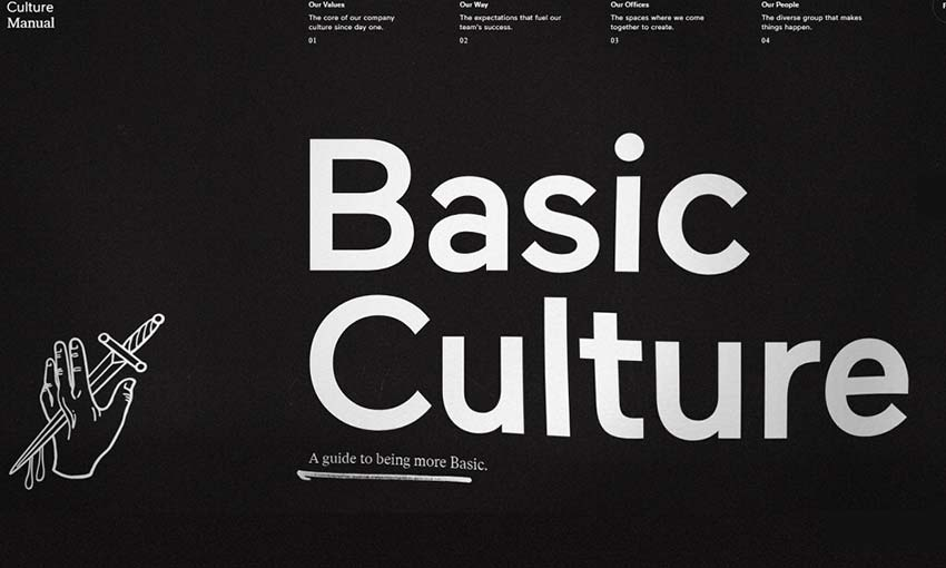 Bold typography for clear Scotland business messaging