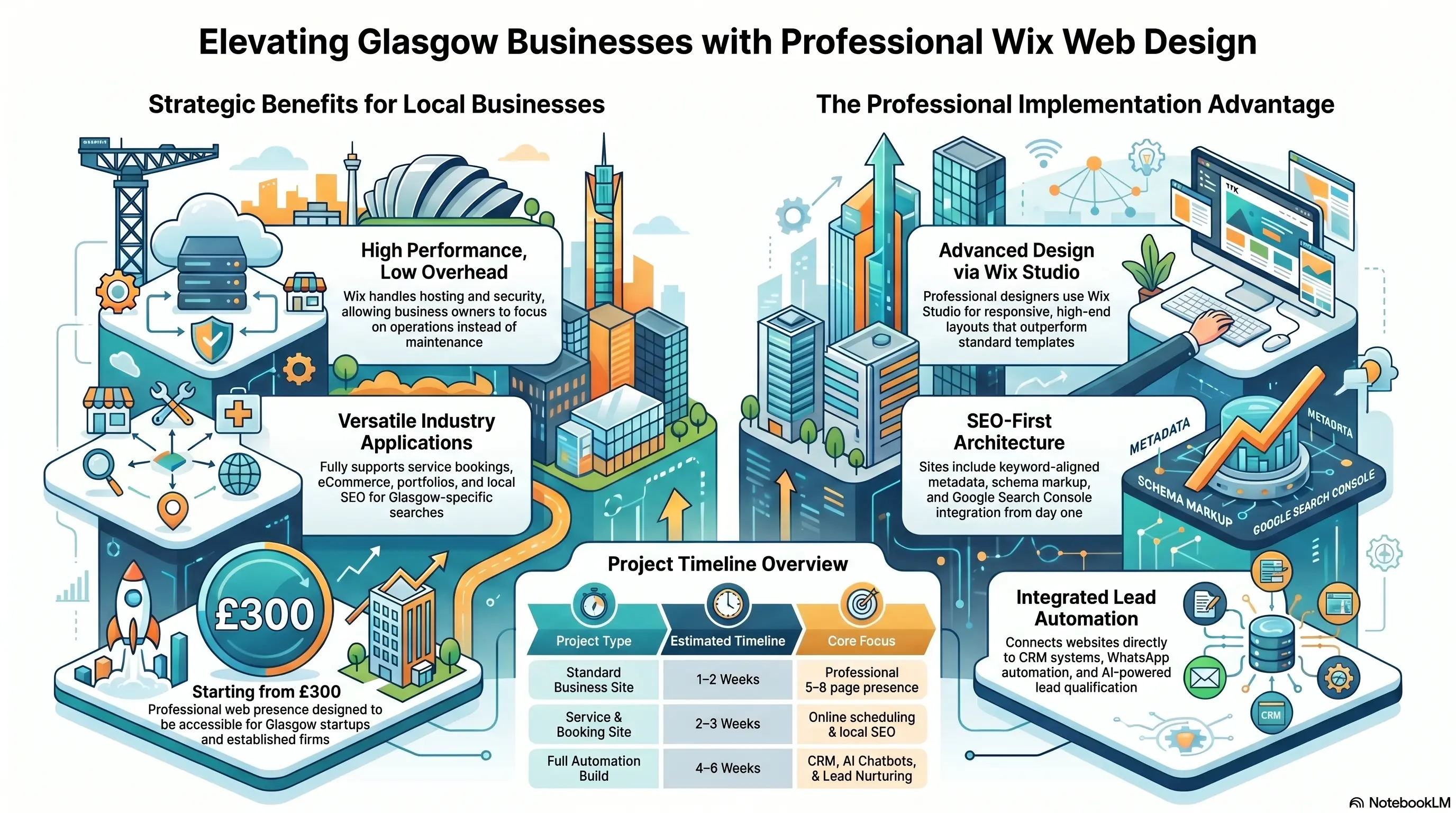 Wix web design Glasgow
