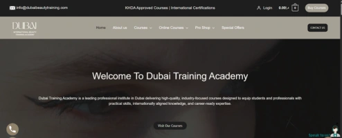 Dubai Beauty Training – Shopify Store