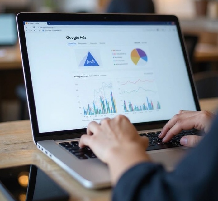 Google Ads account analysis during a PPC audit for an Aberdeen business