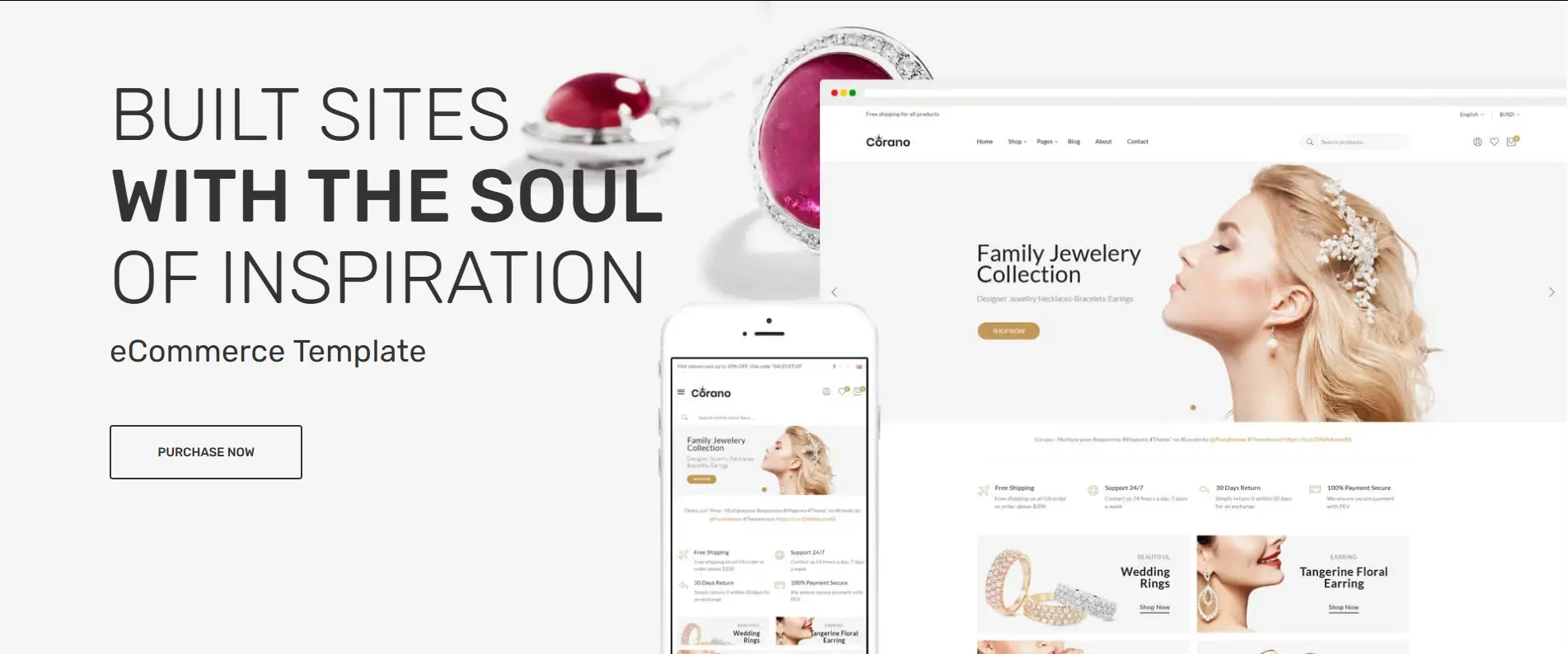 Custom jewelry website development technologies